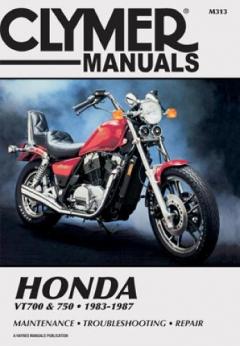 Coperta cărții Honda VT700 & 750 83-87