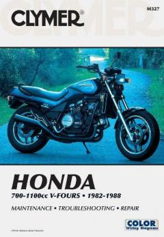 Coperta cărții Honda 700-1100cc V-Fours 82-88