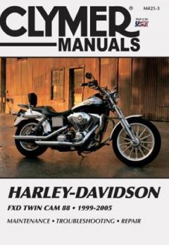 Coperta cărții Clymer Harley-Davidson FXD Twin Cam 88