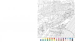 Animal Colour by Numbers