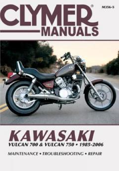 Coperta cărții Clymer Kawasaki Vulcan 700 & Vulcan