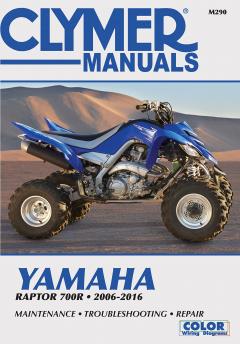 Yamaha Raptor 700R Clymer Motorcycle Repair Manual