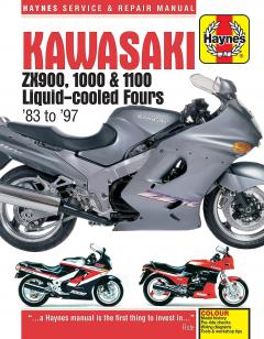 Kawasaki ZX900, 1000 and 1100 Liquid-Cooled Fours