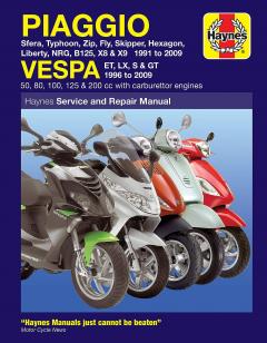 Coperta cărții Piaggio and Vespa Scooters