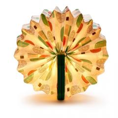 Lampa pliabila - Velvet Accordion - Blue Geometric