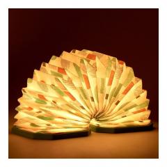 Lampa pliabila - Velvet Accordion - Blue Geometric