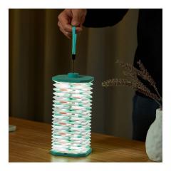 Lampa pliabila - Velvet Accordion - Blue Geometric