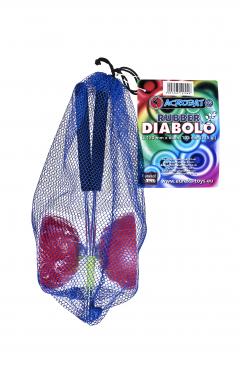 Jucarie - Acrobat 105 - Rubber Diabolo Red