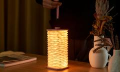 Lampa pliabila - Velvet Accordion, Pink Floral