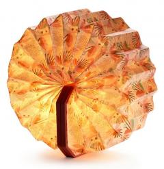 Lampa pliabila - Velvet Accordion, Pink Floral