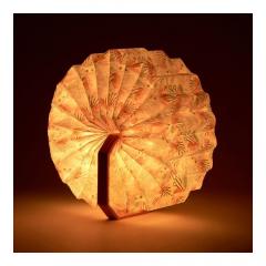 Lampa pliabila - Velvet Accordion, Pink Floral