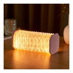 Lampa pliabila - Velvet Accordion, Pink Floral