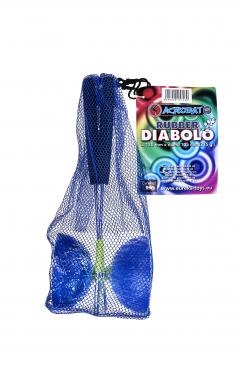 Joc de indemanare - Acrobat 105 - Rubber Diabolo, Blue