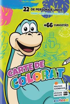 Carte de colorat cu Realitate Augmentata, 4D