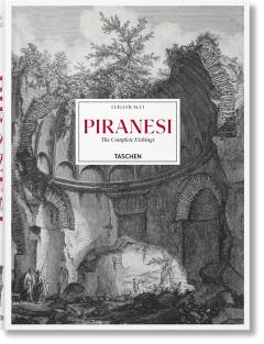 Coperta cărții Piranesi. The Complete Etchings