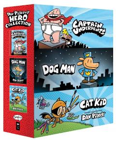Dav Pilkey's Hero Collection: 3 - Book Boxed Set