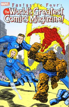Coperta cărții Fantastic Four:  The World's Greatest Comics Magazine!