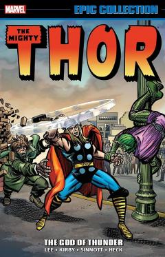 Coperta cărții Thor Epic Collection - Volume One: The God of Thunder