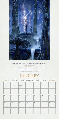 Calendar - Tolkien 2023