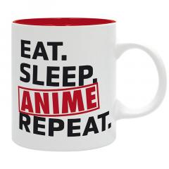 Cana - Asian Art - Eat, Sleep, Anime, Repeat