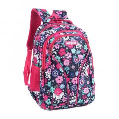 Ghiozdan scolar mare - Floricele