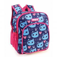 Ghiozdan gradinita - Pisici - Albastru