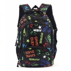 Ghiozdan scolar mediu - Game Over