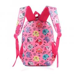 Ghiozdan scolar mediu - Pisici - Roz