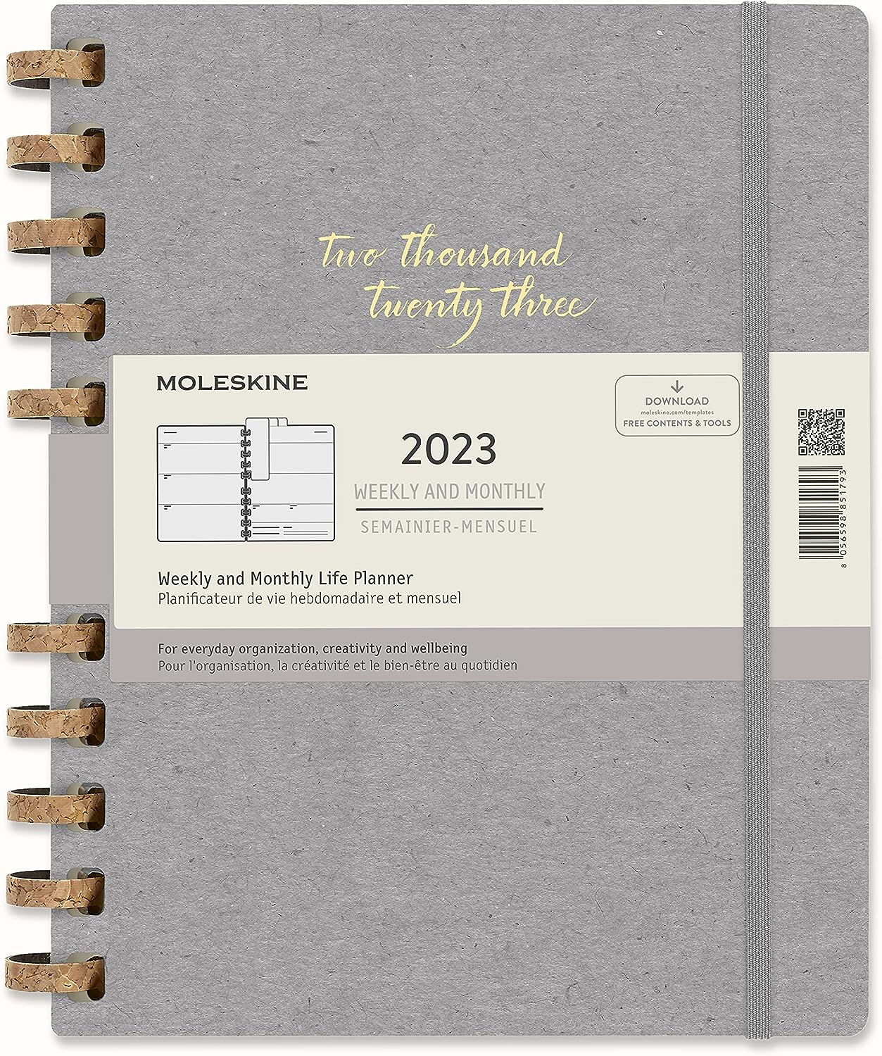 Agenda Hebdomadaire Grille Verticale 2024 • Your Personal Organizer