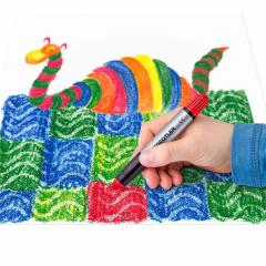 Set 6 creioane colorate cu gel - Noris