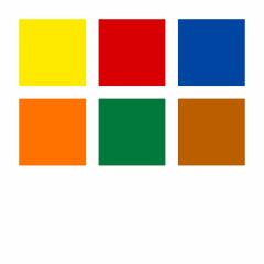 Set 6 creioane colorate cu gel - Noris