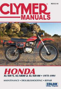 Clymer Honda Xl/Xr75, Xl/Xr80 & X