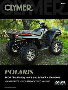 Coperta cărții Clymer Polaris Sportsman 600, 700