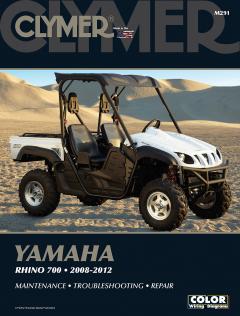 Coperta cărții Yamaha Rhino 700