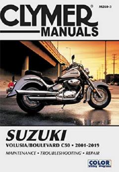 Coperta cărții Suzuki Volusia/Boulevard C50 (2001-2019) Clymer Repair Manual