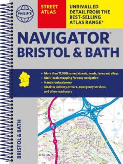 PHILIPS STREET ATLAS BRISTOL AND BATH