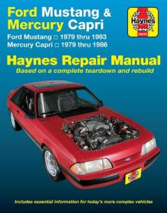 Coperta cărții Ford Mustang & Mercury Capri (79 - 93)