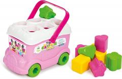 Jucarie interactiva - Baby Minnie Shape Sorter Bus