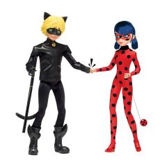 Set papusi - Miraculous - Ladybug si Cat Noir