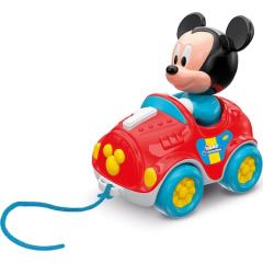 Jucarie interactiva - Baby Mickey Pull Along Car