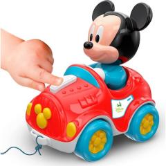 Jucarie interactiva - Baby Mickey Pull Along Car