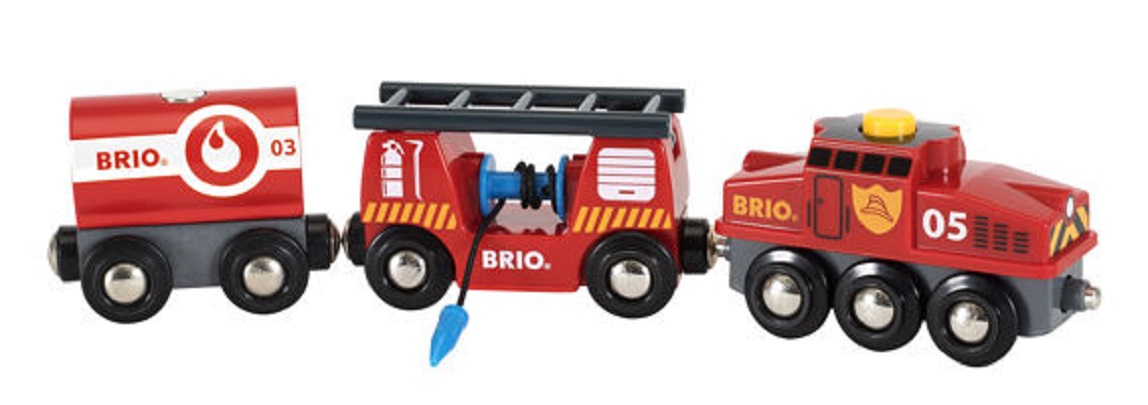 Brio fire best sale engine train set