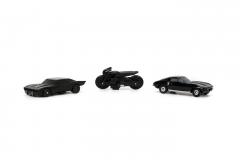 Set masinute - The Batman: Batmobile, Batcycle & 1963 Chevy Corvete