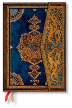 Agenda 2023 - 12-Month - Midi, Verso, Week-at-a-Time, Wrap - Safavid Indigo