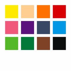 Set 12 creioane colorate cerate - Noris Twister