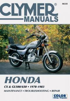 Coperta cărții Honda Cx & Gl500/650 Twins 78-83