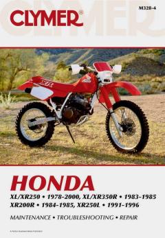 Clymer Honda Xl/Xr250 1978-2000