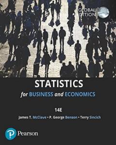 Statistics for Business & Economics