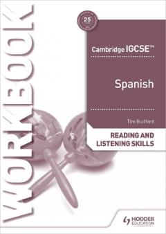 Coperta cărții Cambridge IGCSE (TM) Spanish Reading and Listening Skills Workbook