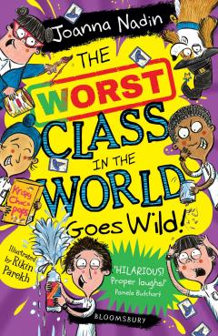 Coperta cărții The Worst Class in the World Goes Wild!